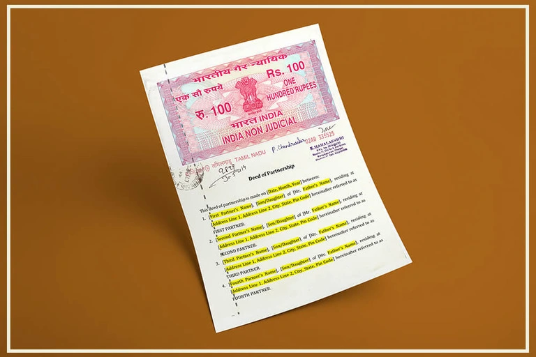 Partnership deed Bhumimitra