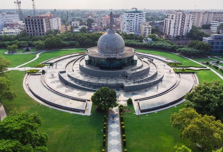 Patna city Ariel View Bhumimitra
