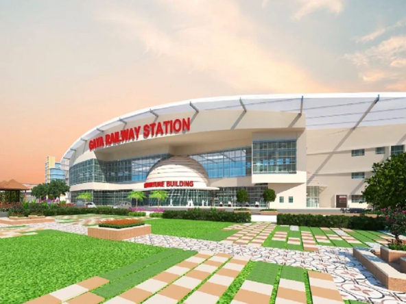 Gaya Railway Station New look : A World-Class Station Under Redevelopment